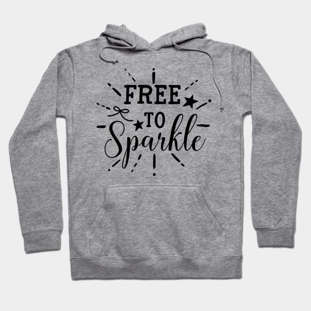 Sparkle Series: Free to Sparkle Hoodie by Jarecrow 